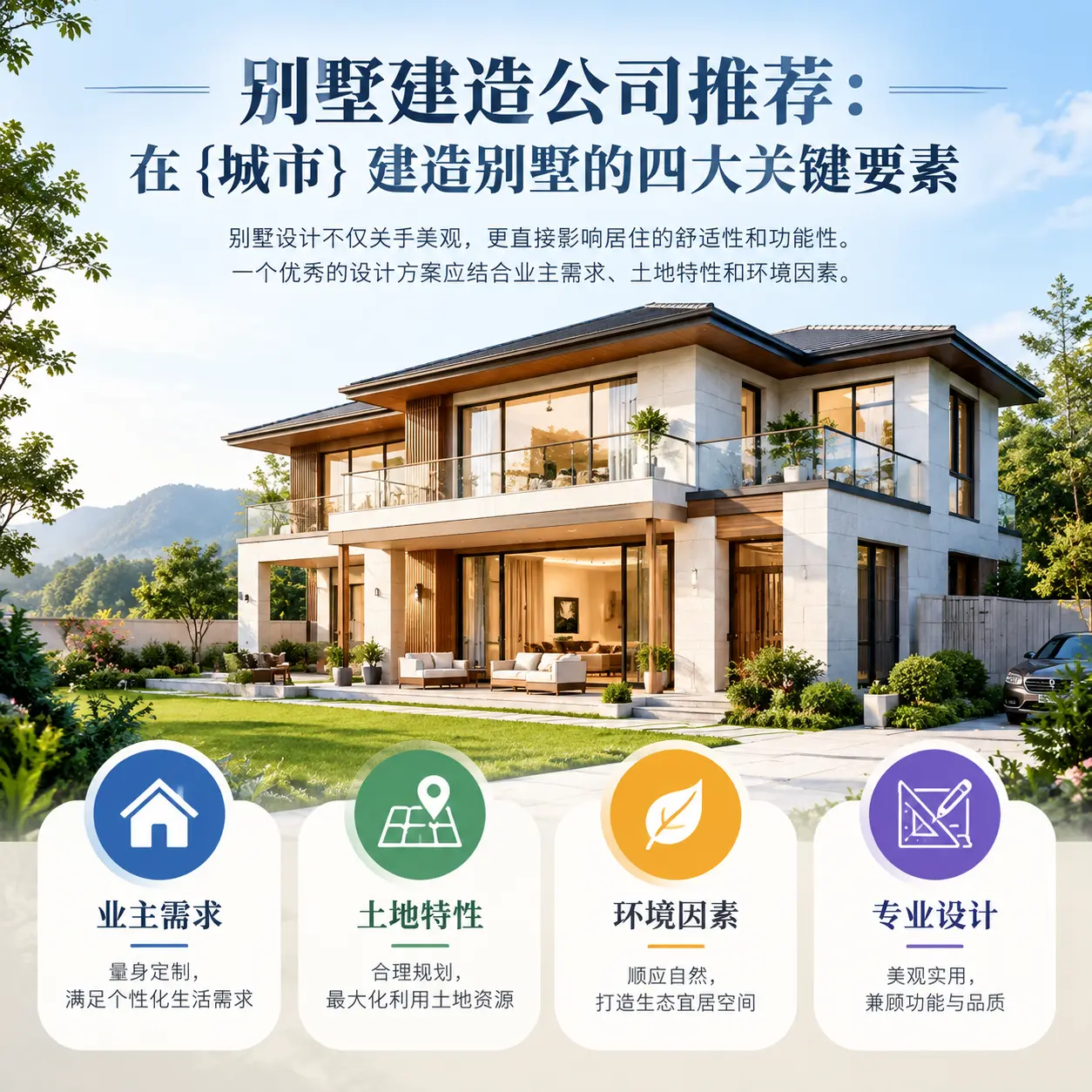 别墅建造公司推荐：在 施秉 建造别墅的四大关键要素