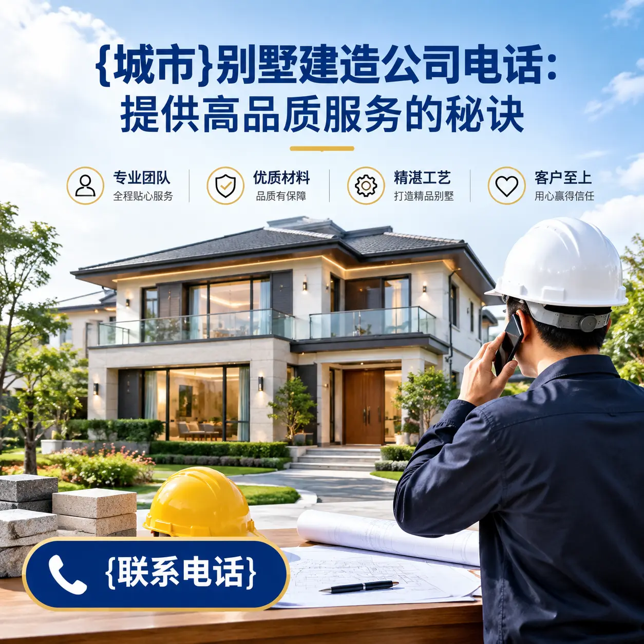 施秉别墅建造公司电话：提供高品质服务的秘诀