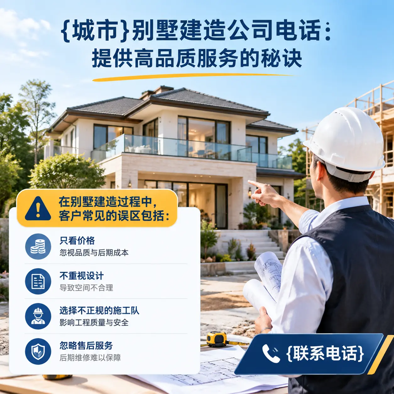 施秉别墅建造公司电话：提供高品质服务的秘诀