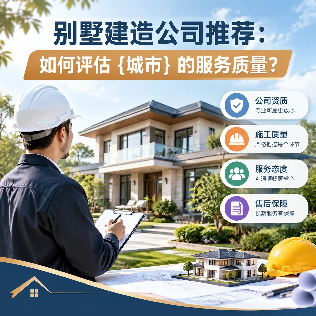 别墅建造公司推荐:如何评估 施秉 的服务质量?