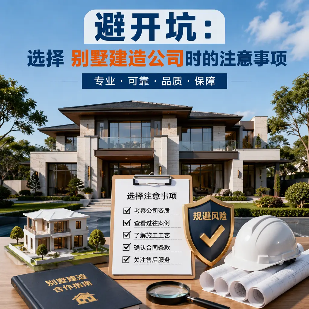 避开坑:选择 施秉 别墅建造公司时的注意事项