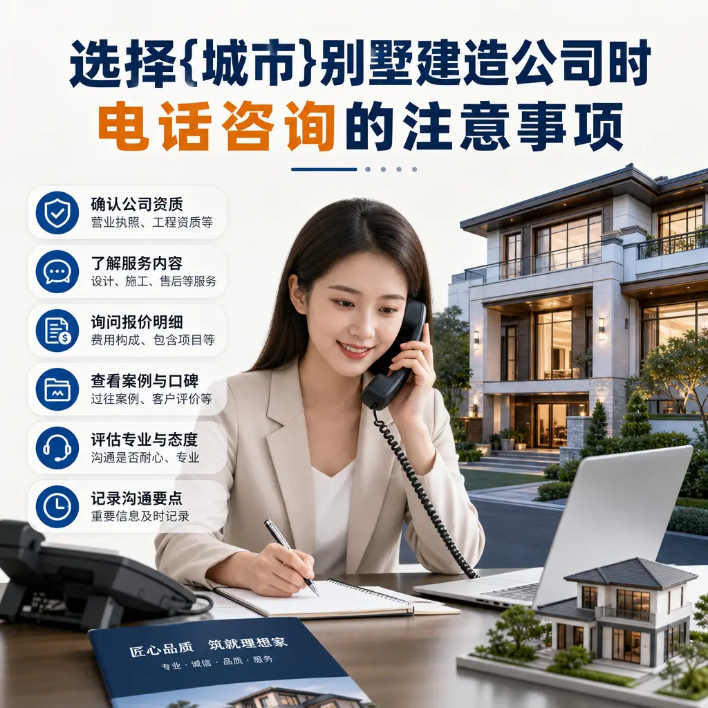 选择施秉别墅建造公司时,电话咨询的注意事项