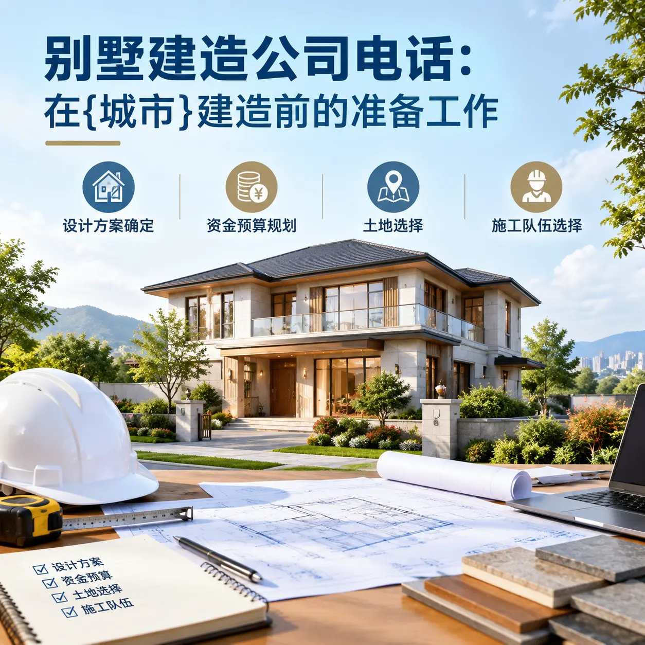别墅建造公司电话:在施秉建造前的准备工作