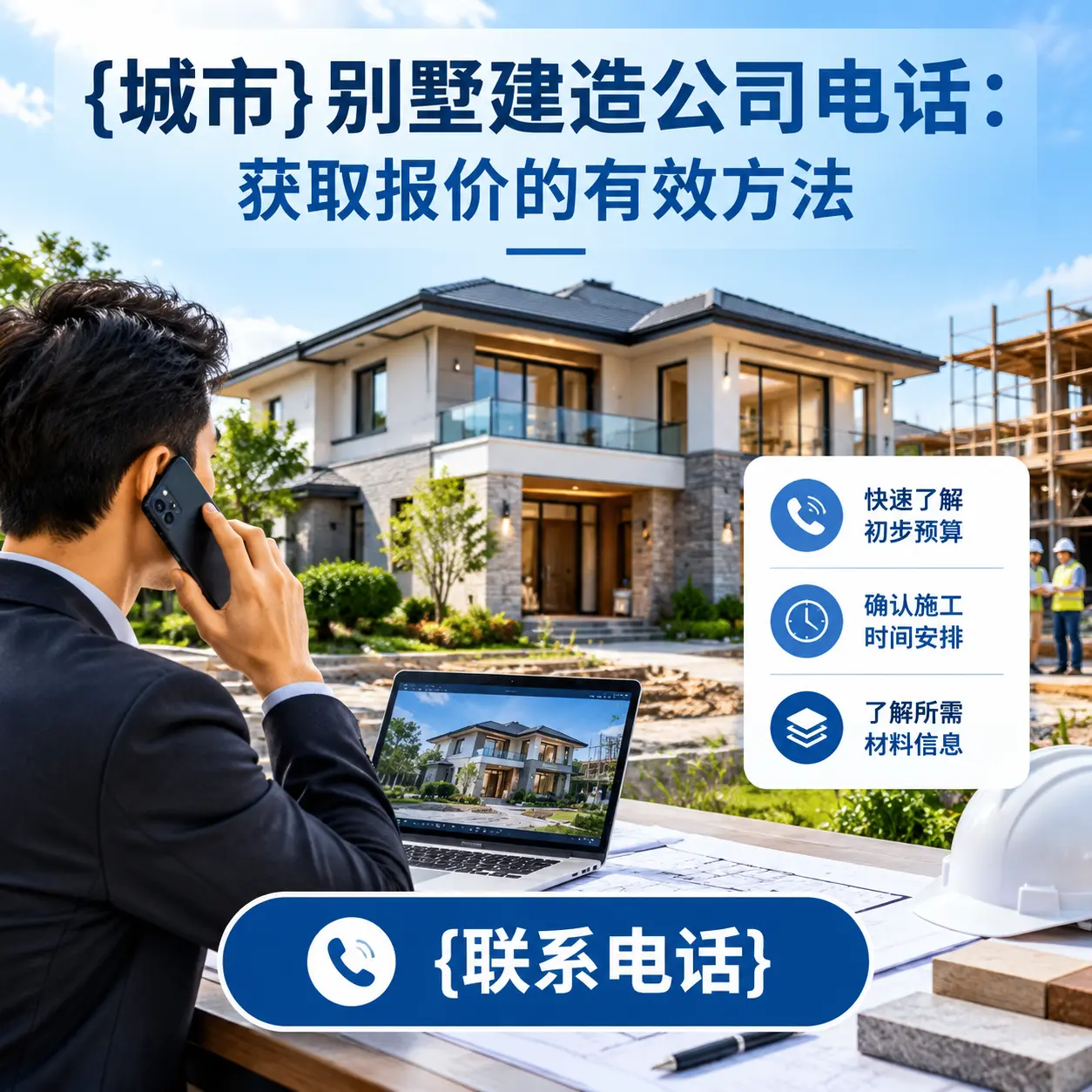 施秉别墅建造公司电话：获取报价的有效方法