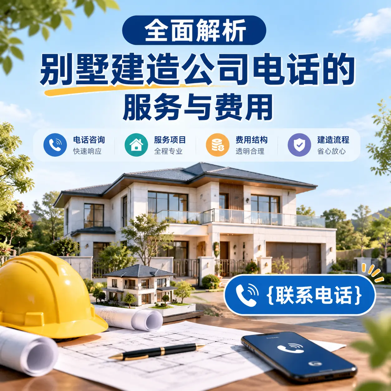 全面解析施秉别墅建造公司电话的服务与费用